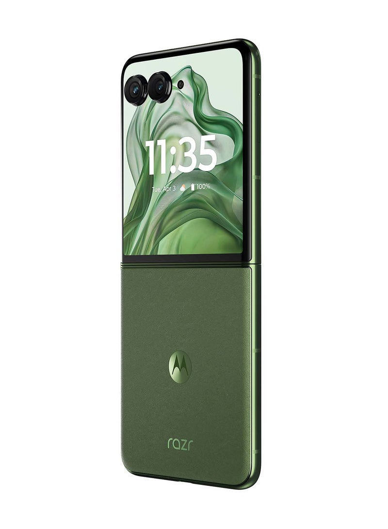 Motorola Razr 50 Ultra 5G Dual SIM Spring Green 12GB+12GB RAM, 512 GB - Middle East Version - Image 5
