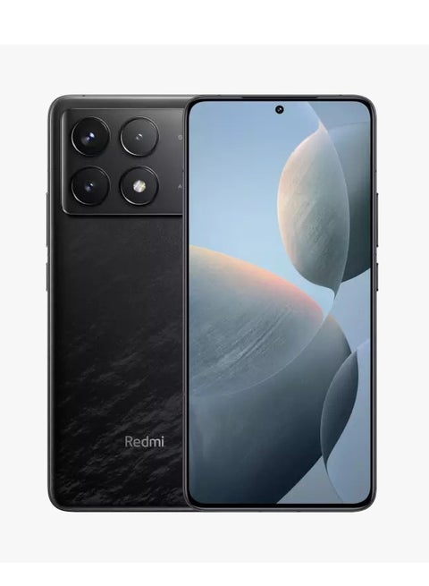 Redmi K70 Pro Smartphone - Black, 12GB RAM + 256GB Storage,16MP Front Camera, NFC, Infrared Remote Control, Optical Under-Screen Fingerprint, 5G Dual SIM (Chinese Version)