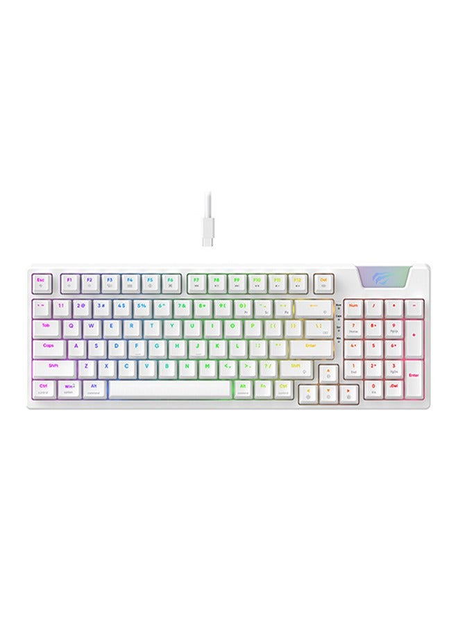 havit - Gaming Keyboard Wired Gaming Keyboard RGB Backlit Wired keys Computer keyboard for PC Laptop gaming - Image 1