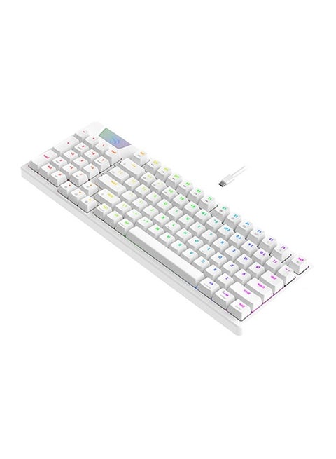 RGB Gaming Keyboard, 50 Million Keystroke Lifespan, Gasket Structure Design, Cable and Keyboard Detachable Design, Wired