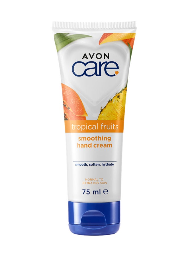 AVON Care Tropical Fruits Smoothing Hand Cream 75ml - Image 1