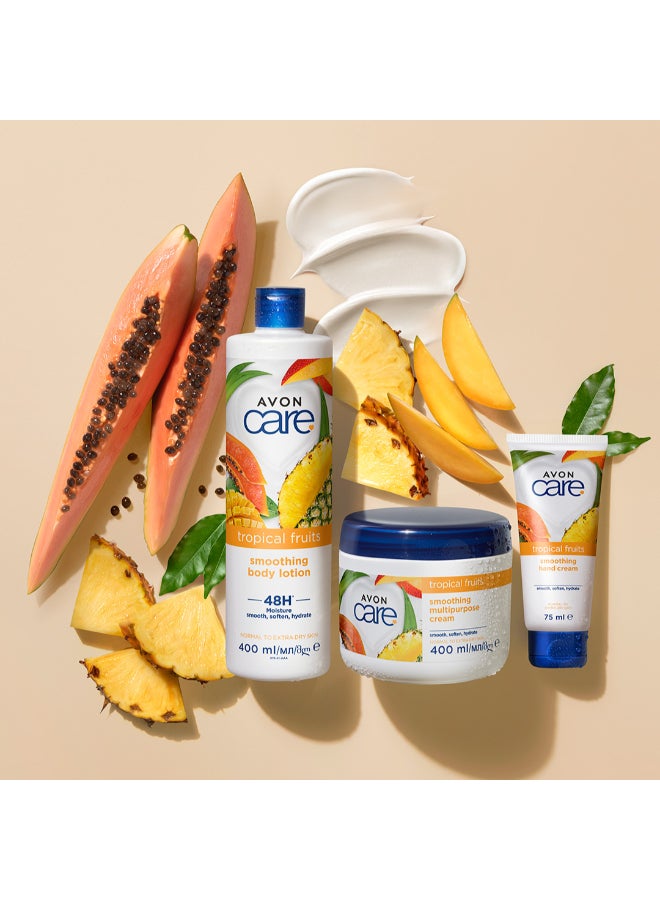 AVON Care Tropical Fruits Smoothing Hand Cream 75ml - Image 2