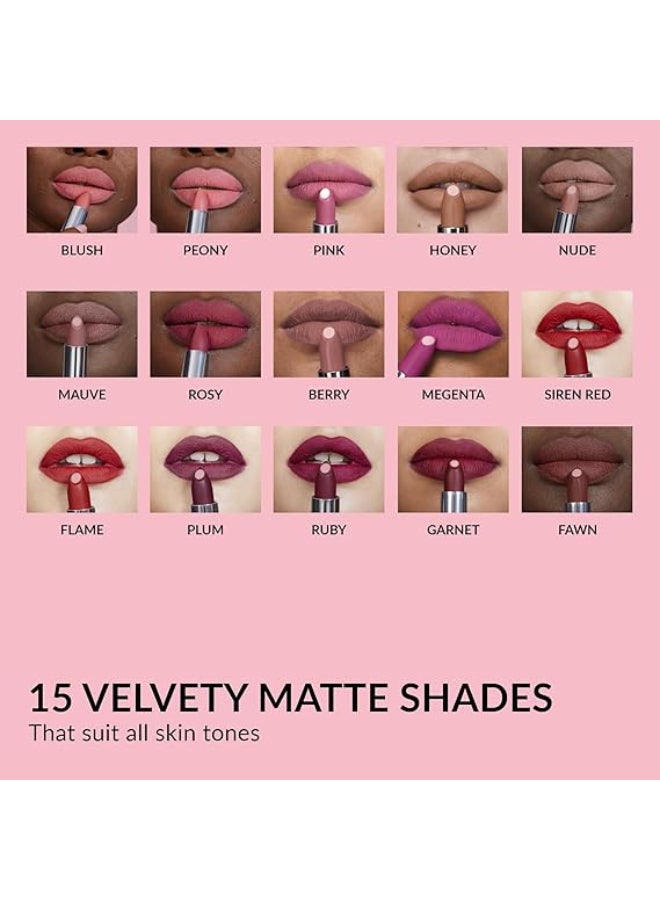 آفون - Hydramatic Matte Lipstick With A Hydrating Hyaluronic Core Hydra Rosy - Image 1