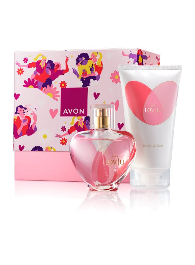 AVON - Lov U Body Lotion Multicolour - Image 1