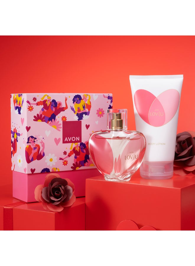 AVON - Lov U Body Lotion Multicolour - Image 1