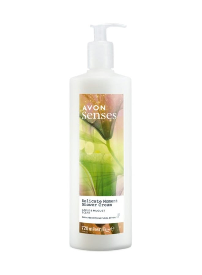 آفون Senses Delicate Moment Shower Cream: Apple & Muguet