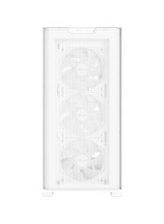 ASUS A21 PLUS MicroATX Case, 4x Pre-Installed ARGB Fans, Clean Cable Management, Supports 360 Mm Radiators & 380 Mm Graphics Cards, For Hidden-Connector Motherboards | 90DC00H3-B19000 White  - Image 3