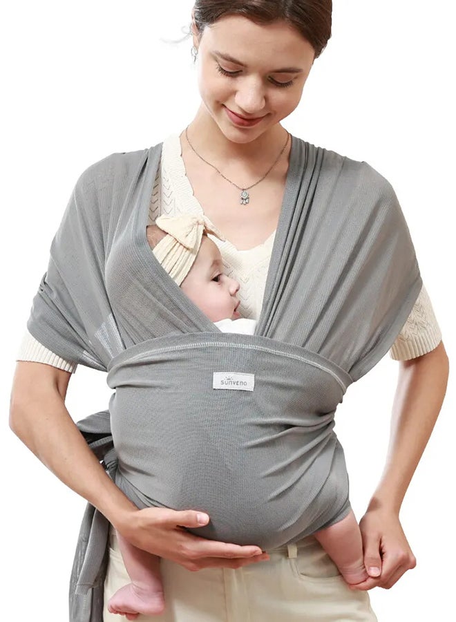 Sunveno Adjustable Baby Wrap Carrier Sling - Grey - pnsku/N70086165V/45/_/1718690489/7421c035-e731-4967-a339-e46971104583