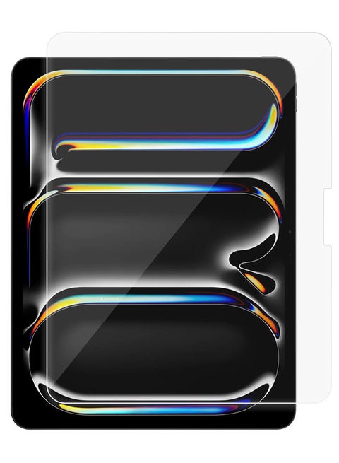 for Apple iPad Pro 13 2024 (M4) Premium Screen Protector Tempered Glass 13 inch Clear