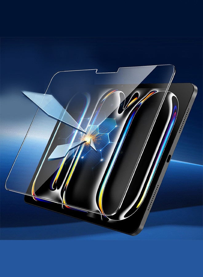 MARGOUN for Apple iPad Pro 11 2024 (M4) 2Packs Premium Screen Protector Tempered Glass 11 inch Clear - Image 5