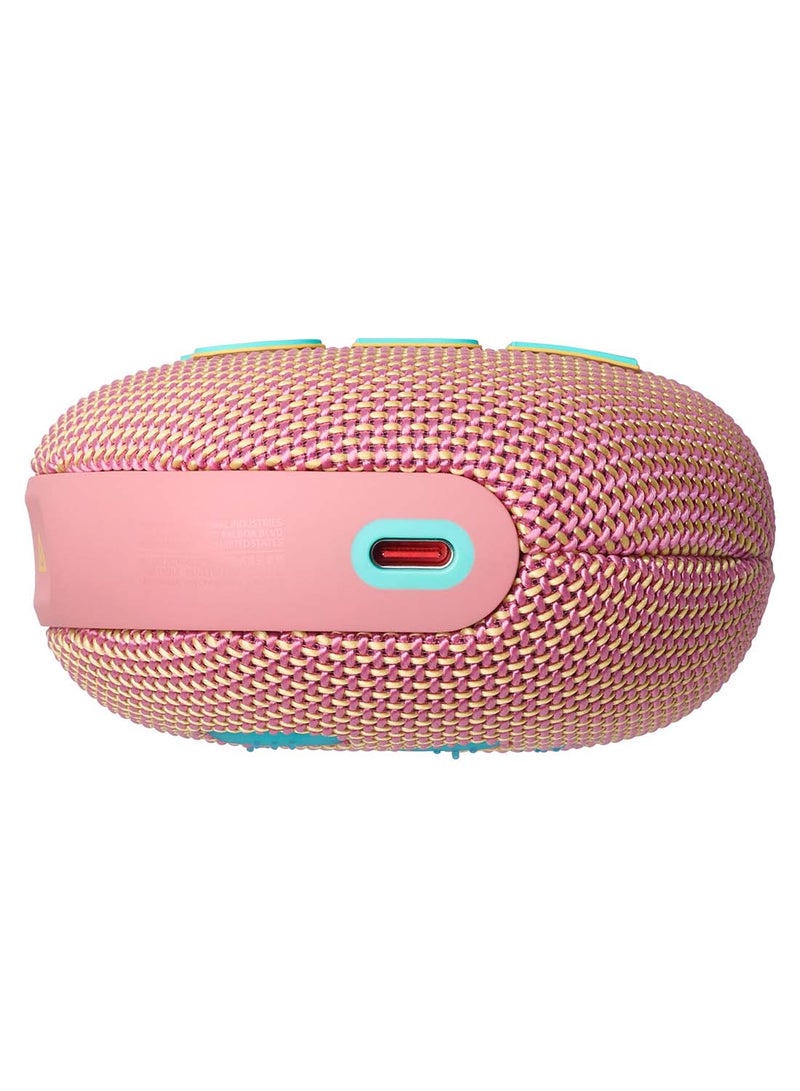 JBL - Clip 5 Ultra-Portable Waterproof Speaker Pink - Image 1