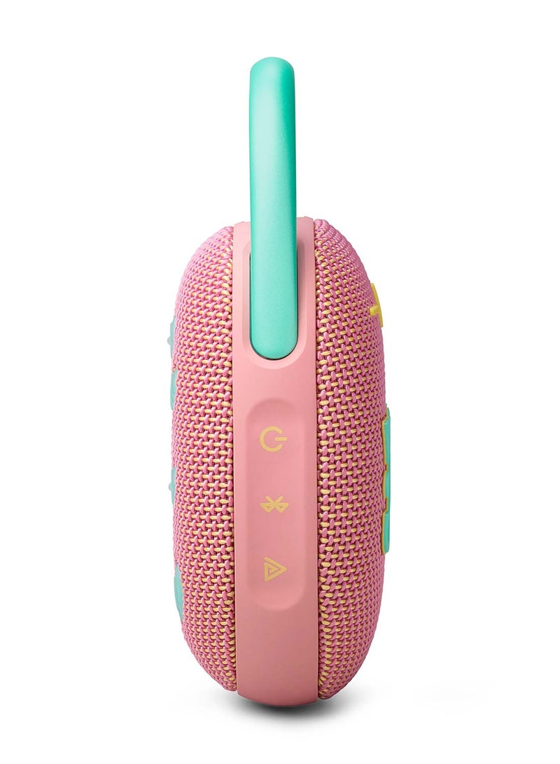 JBL - Clip 5 Ultra-Portable Waterproof Speaker Pink - Image 1