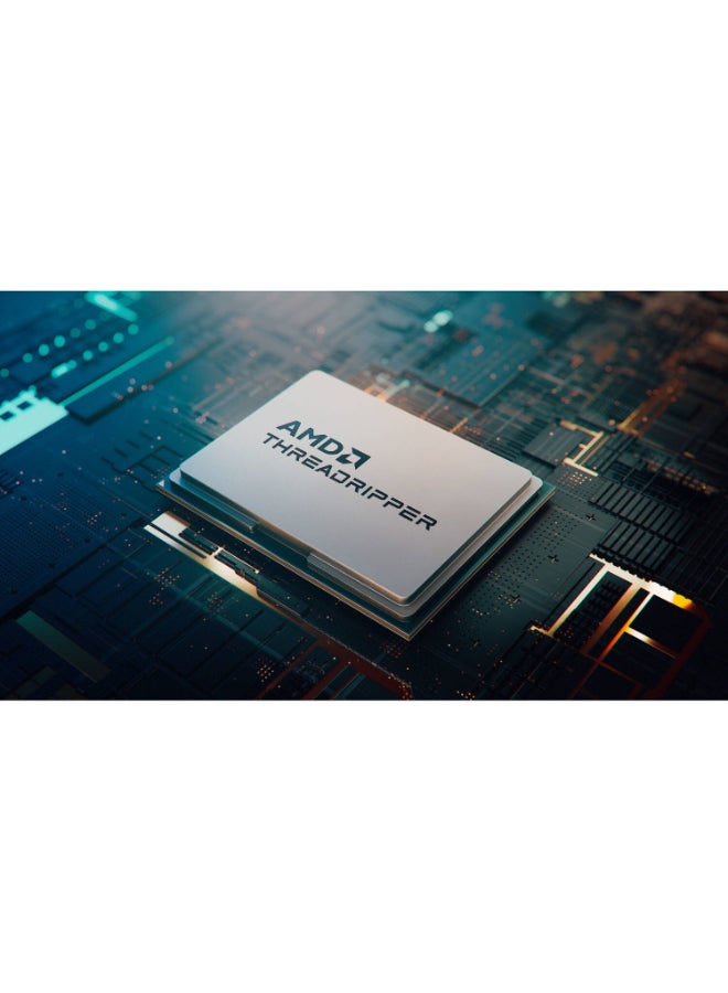 AMD - Ryzen Threadripper 7980X 3.2GHz sTR5 Processor, 64 Cores & 128 Threads, 5.1GHz Max Turbo Frequency, 256MB L3 Cache, 4CH-DDR5-5200 ECC Memory Max. 1TB, AMD Zen 4 Arc | 100-100001350WOF - Image 1