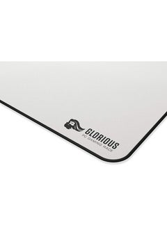 Glorious Glorious PC Gaming Race Glorious 3XL Extended Gaming Mouse Mat/Pad - Large, Wide (3XL Extended) White Cloth Mousepad, Stitched Edges | 24"x48" (GW-3XL)  - Image 3