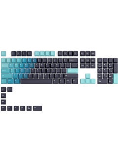 جلوريوس GPBT Celestial Ice Keycaps - Premium Cherry-Profile 114 Keys Set with Bright Blue & Deep Navy Blue Gradient Design - Durable, Readable, Compatible with GMMK Models & Standard Keyboards  - Image 1