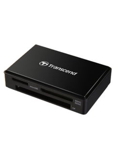 Transcend TS-RDF8K2 Card Reader for all the popular card types, SD /microSD/CompactFlash, USB Type-A for great device compatibility, Compact power, RecoveRx software Black  - Image 2