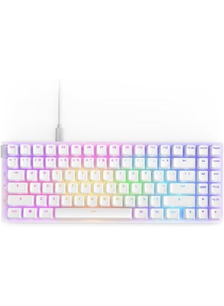 NZXT Function 2 MiniTKL, Compact Tenkeyless Optical Gaming Keyboard, 8K Polling Rate, Linear Optical Switches, Adjustable Actuation, Double-Shot PBT Keycaps, RGB, Hot-Swappable, White - pnsku/N70086297V/45/_/1718948280/635ef056-eb0a-419f-9605-c81e7bd52b1f