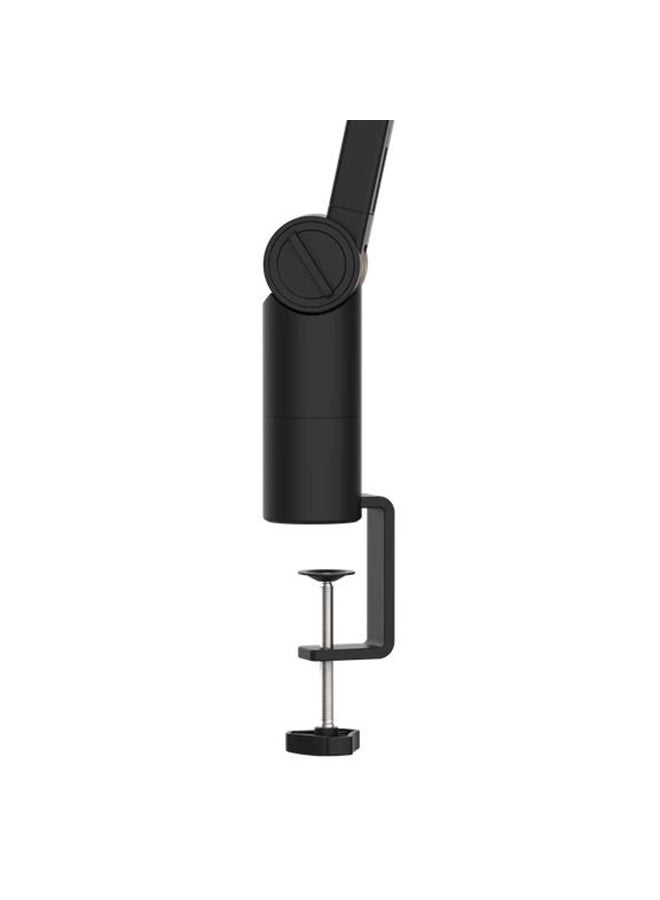 NZXT - Boom Arm Low Noise Microphone, Thread US Standard 5/8", Discreetly Store USB & XLR Cables, Smooth and Silent, Cable Channel Covers, Black | AP-BOOMA-B1 - Image 1