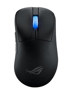 ASUS ASUS ROG Keris II Ace Wireless Gaming Mouse, 54g Lightweight, AimPoint Pro 42K Optical Sensor, Optical Micro Switches, SpeedNova Wireless, ROG Polling Rate Booster, Esports & FPS Gaming, Black  - Image 1