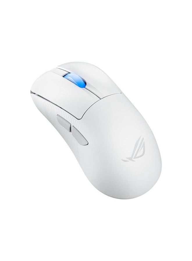 ASUS ASUS ROG Keris II Ace Wireless Gaming Mouse, 54g Lightweight, AimPoint Pro 42K Optical Sensor, Optical Micro Switches, SpeedNova Wireless, ROG Polling Rate Booster, Esports & FPS Gaming, White  - Image 1