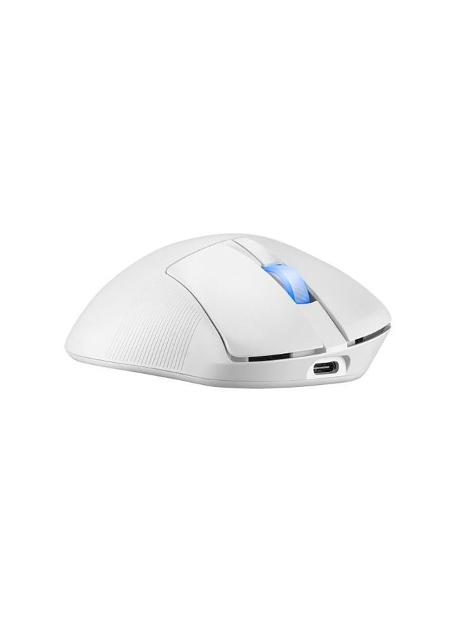 ASUS ASUS ROG Keris II Ace Wireless Gaming Mouse, 54g Lightweight, AimPoint Pro 42K Optical Sensor, Optical Micro Switches, SpeedNova Wireless, ROG Polling Rate Booster, Esports & FPS Gaming, White  - Image 2