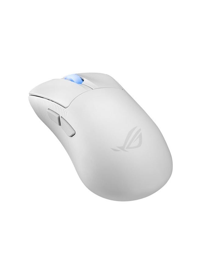 ASUS ASUS ROG Keris II Ace Wireless Gaming Mouse, 54g Lightweight, AimPoint Pro 42K Optical Sensor, Optical Micro Switches, SpeedNova Wireless, ROG Polling Rate Booster, Esports & FPS Gaming, White  - Image 3