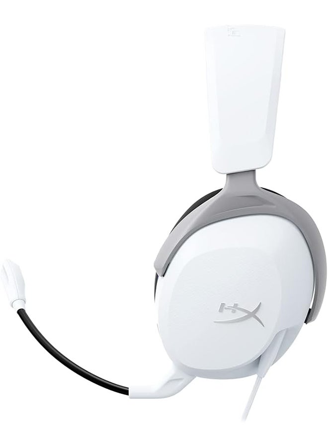 HYPERX - HyperX Cloud Stinger 2 Core - Gaming Headset for Playstation, Lightweight Over-Ear Headset with mic, Swivel-to-Mute Function, 40mm Drivers - White - Image 1