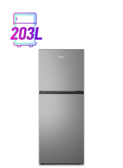 264L Gross/ 203L Net Capacity Top Mount Double Door Refrigerator 150 W RT264N4DGN Silver