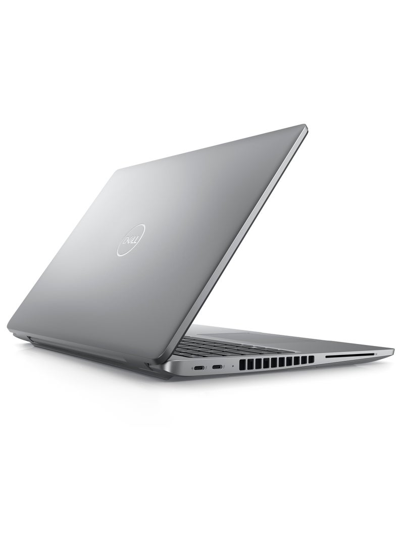 DELL Latitude 5540 Laptop With 15.6-Inch FHD Display, Core i5-1335U Processor/8GB RAM/512GB SSD/Intel Iris Xe Graphics/DOS(Without Windows) English/Arabic Grey  - Image 5