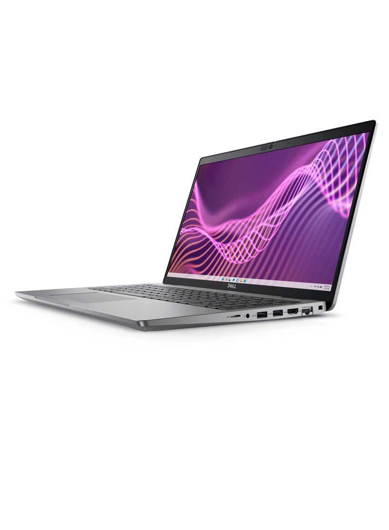 DELL Latitude 5540 Laptop With 15.6-Inch FHD Display, Core i5-1335U Processor/8GB RAM/512GB SSD/Intel Iris Xe Graphics/DOS(Without Windows) English/Arabic Grey  - Image 2