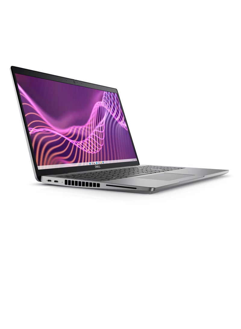 DELL Latitude 5540 Laptop With 15.6-Inch FHD Display, Core i5-1335U Processor/8GB RAM/512GB SSD/Intel Iris Xe Graphics/DOS(Without Windows) English/Arabic Grey  - Image 3