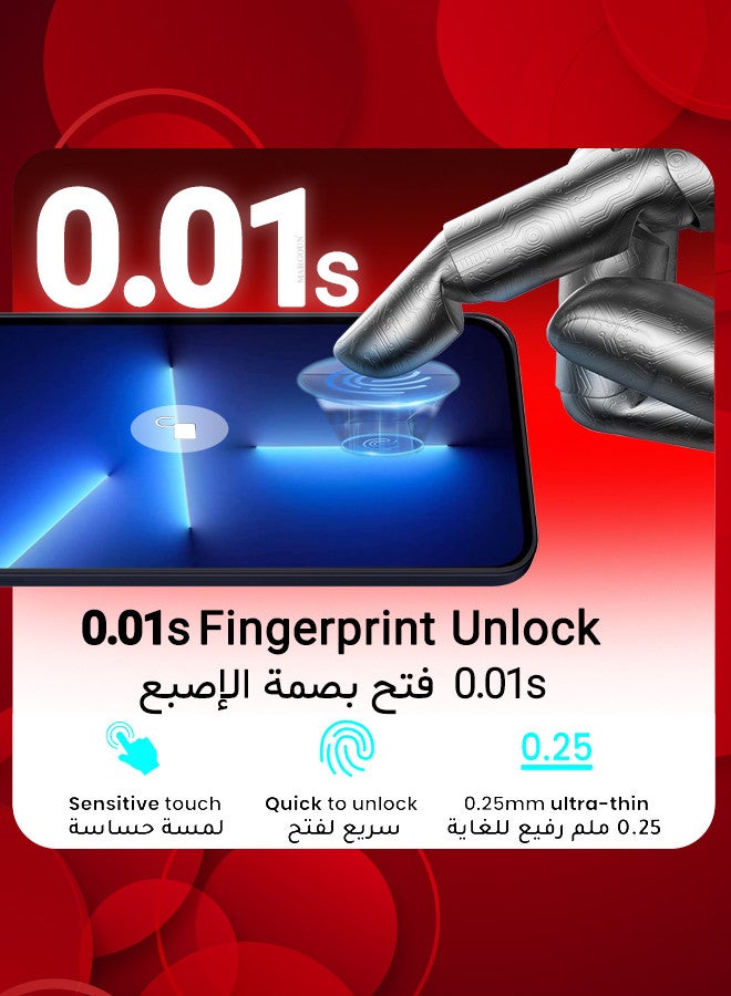 مارجون [iPhone 13 Pro Max] عبوة من قطعتين من واقي الشاشة للخصوصية 9H تغطية كاملة للشاشة من الزجاج المقوى المضاد للتجسس والخالي من الفقاعات وواقي الشاشة الصديق للبيئة - Image 5