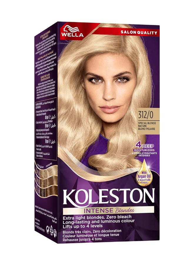 WELLA Intense Blondes Hair Color 312/0 Special Natural Blonde - Image 1