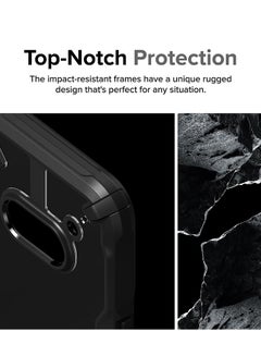 Ringke Fusion-X Compatible With Nothing Phone 2A Case , Anti-Scratch Dual Coating Advanced Rugged Hybrid Heavy Duty Bumper Phone Case Cover - Black  - Image 3