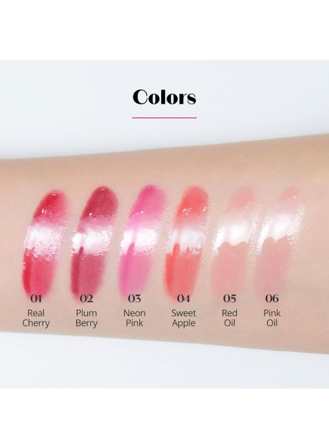 ETUDE HOUSE (G)Dear Darling Oil Tint #3 Neon Pink  - Image 5