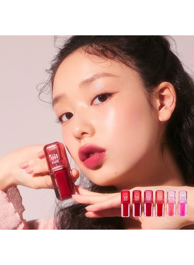 ETUDE HOUSE (G)Dear Darling Oil Tint #3 Neon Pink  - Image 4