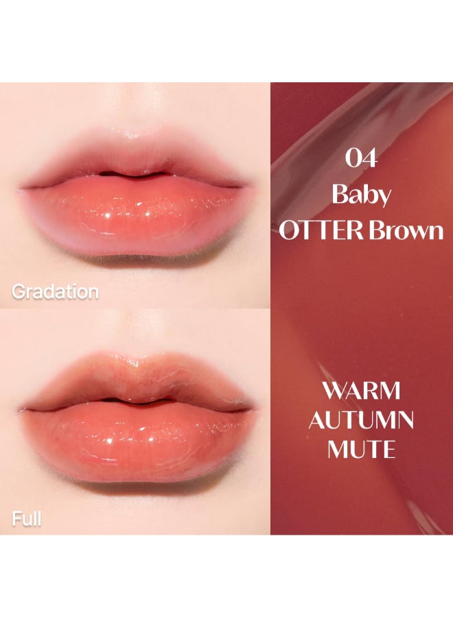 ETUDE HOUSE Overglowy Tint #4 Baby Otter Brown  - Image 2
