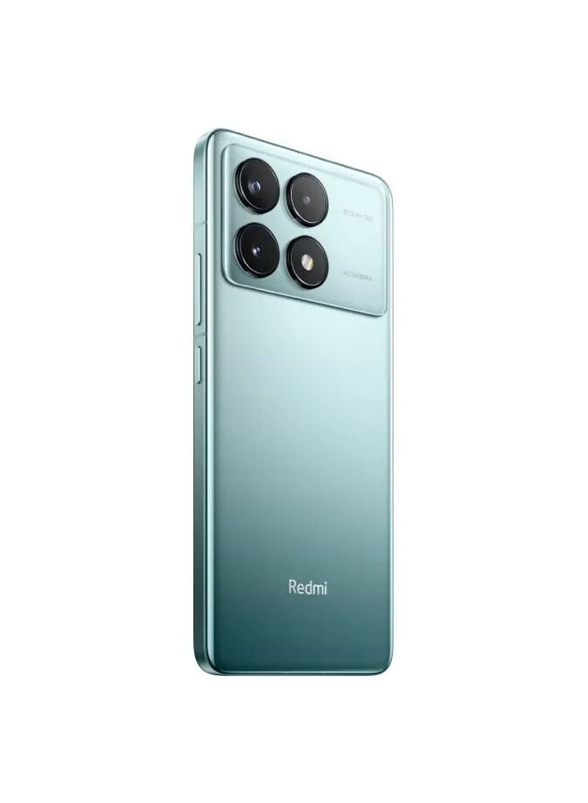 Redmi K70 Smartphone - Green, 16GB RAM + 512GB Storage, 5000mAh Battery, 50MP + 8MP + 2MP Rear Camera, 16MP Front Camera, NFC, Optical Under-Screen Fingerprint, 5G Dual SIM (Chinese Version)