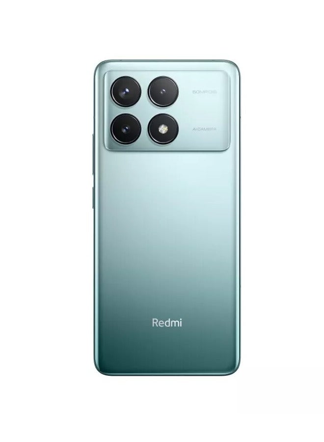 Redmi K70 Smartphone - Green, 16GB RAM + 512GB Storage, 5000mAh Battery, 50MP + 8MP + 2MP Rear Camera, 16MP Front Camera, NFC, Optical Under-Screen Fingerprint, 5G Dual SIM (Chinese Version)
