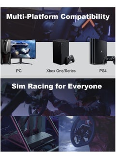 PXN V12 Lite 6Nm Real Direct Drive Force Feedback Gaming Steering Racing Wheel Simulator for PC Windows 7/8/10/11/PS4/Xbox One  - Image 4