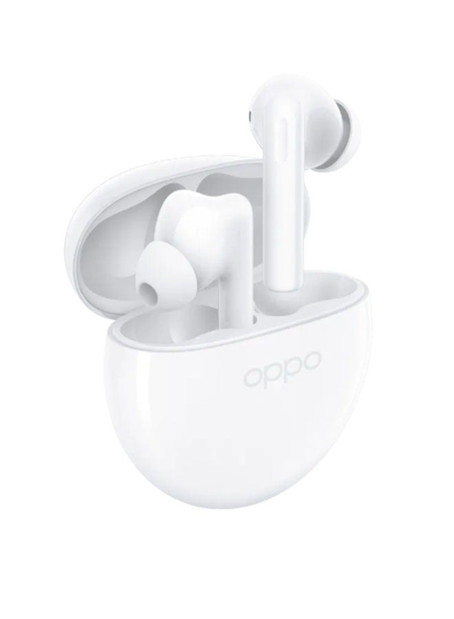 OPPO - Enco Air 2i Buds2 TWS Bluetooth 5.2 AI Noise Cancelling Wireless Headphone 28 Hours Battery Life White - Image 1