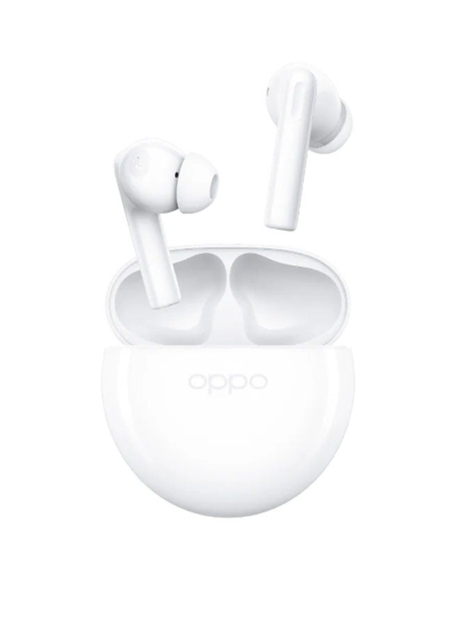 OPPO - Enco Air 2i Buds2 TWS Bluetooth 5.2 AI Noise Cancelling Wireless Headphone 28 Hours Battery Life White - Image 1