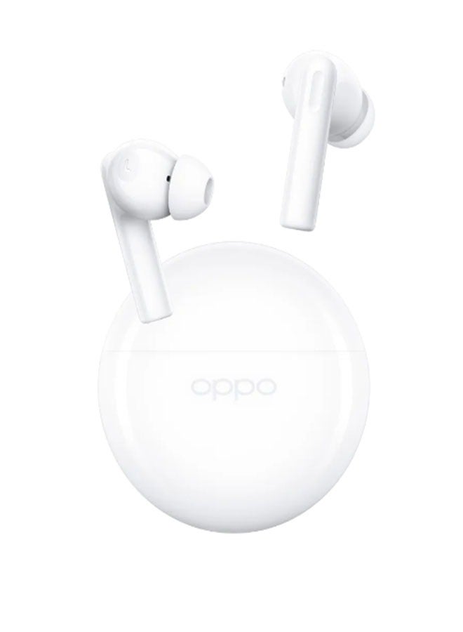 OPPO - Enco Air 2i Buds2 TWS Bluetooth 5.2 AI Noise Cancelling Wireless Headphone 28 Hours Battery Life White - Image 1