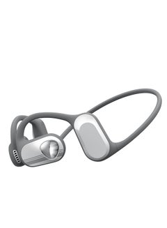 SoundPEATS RunFree Air Conduction Wireless Earbuds With Bluetooth 5.3, Open-Ear IPX4 Sweatproof Ultralight Sports Headset With 4 Mics And 16.2mm Driver, Comfortable Fit, 14 Hrs, Low Latency Game Mode Grey  - Image 1