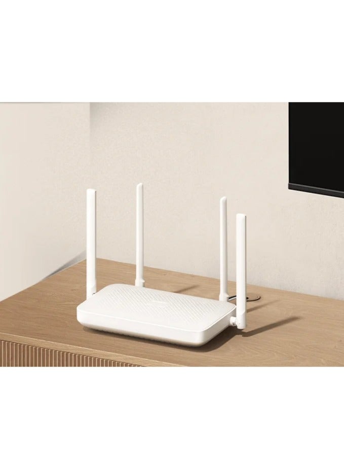 شاومي راوتر شاومي AX1500 – واي فاي 6 فائق السرعة، منافذ جيجابت إيثرنت، دعم IPTV، تقنية OFDMA لاتصال متعدد الأجهزة، زمن استجابة منخفض، اتصال عالي السرعة، إعداد سهل، مثالي للألعاب والمنازل الذكية | أبيض  - Image 3