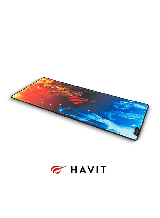 havit Gaming Mouse Pad, Mousepad with Premium Jacquard,Edge Protection & Non-Slip Material, 700 X 300 X 3 Mm - Image 4