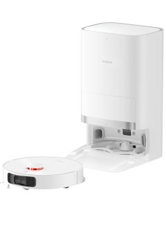 Xiaomi Robot Vacuum X20+ With All-In-One Smart Base Station 6000Pa Suction Power, LDS Laser Navigation, Voice Control, Wet & Dry 4 L 30 W C101 White  - Image 4