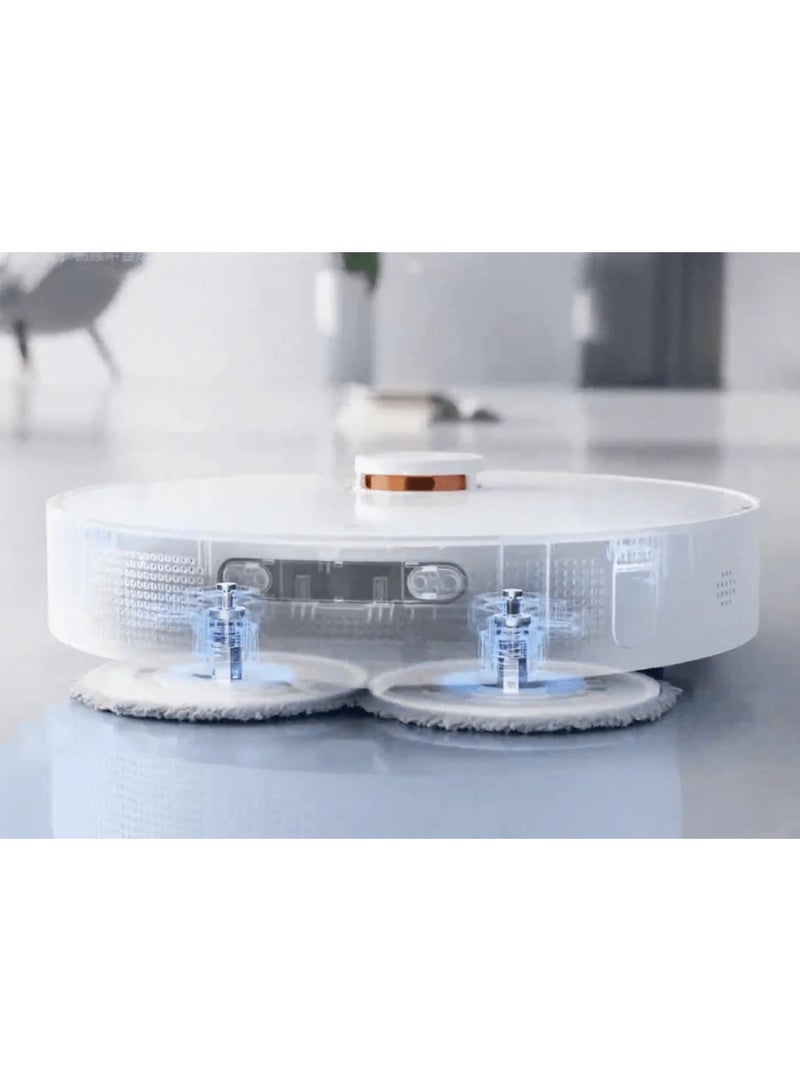 Xiaomi - Robot Vacuum X20+ With All-In-One Smart Base Station 6000Pa Suction Power, LDS Laser Navigation, Voice Control, Wet & Dry 4 L 30 W C101 White - Image 1