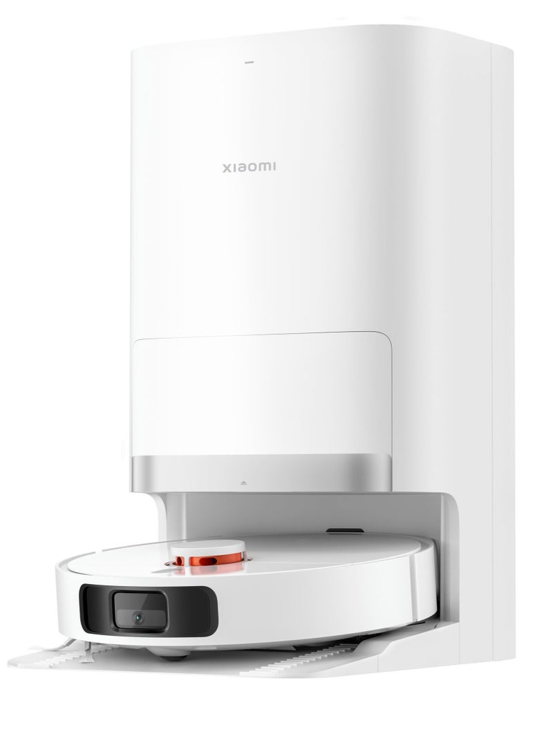 Xiaomi - Robot Vacuum X20+ With All-In-One Smart Base Station 6000Pa Suction Power, LDS Laser Navigation, Voice Control, Wet & Dry 4 L 30 W C101 White - Image 1