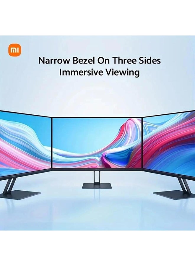 Xiaomi - 24 inch Monitor A24i |1080P | 100Hz Refresh Rate | HDMI 2.0+DP 1.4 Port | IPS Hard Screen | 7.5mm Ultra-Slim Body Black - Image 1